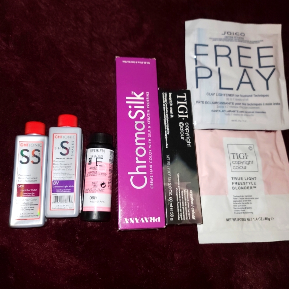 Professional hair color/lightener lot